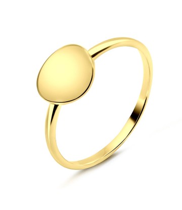 Gold Plated Silver Rings NSR-2810-GP